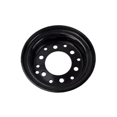 China Building Material Stores Forklift Tire Forklift Spare Parts Tires Size 18-7-8B and Rims 6 Holes For FB25-11/16 for sale