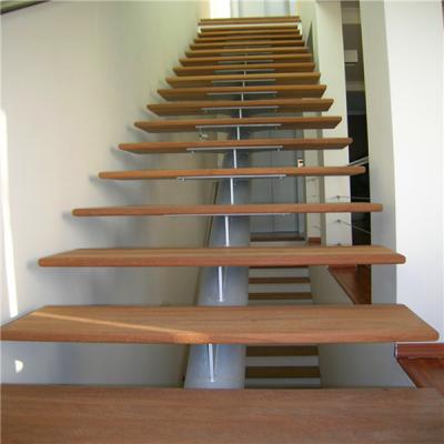 China Contemporary Prefab Stairs Fencing Modern Designs Outdoor Stairs Modern Wood Staircase for sale