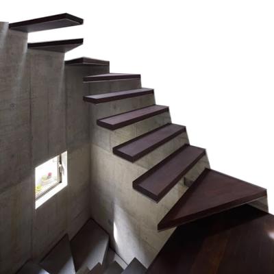 China Hot Sale Modern Stair Case Floating Stairs Led Stair Light for sale