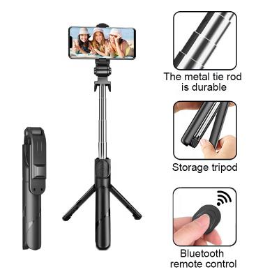 China High Quality Portable Flexible Selfie Stick Integrated With Tripod for sale