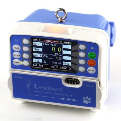 China Lexison Open System Veterinary Equipment PRIP-H1000V High Quality Cheap Price Veterinary Use IV Infusion Pump for sale