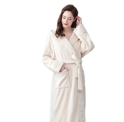 China Thermal Factory Product Couples Main Autumn Winter Thickened Flannel Pajamas, Men's Bathrobe, Extended Pajamas for sale