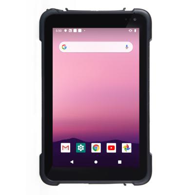 中国 IP67 8インチ450cd/M2の防水険しい人間の特徴をもつタブレットのバーコードの走査器 販売のため