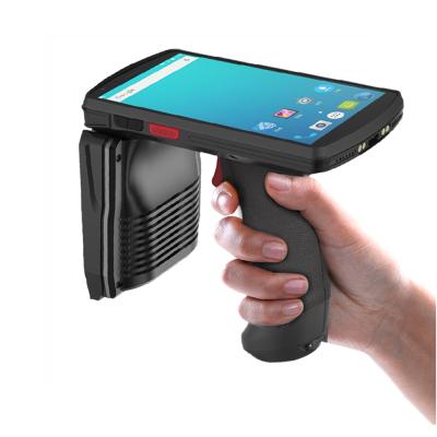 China UHF Reader 5000MAh Handheld Terminal PDA Android Barcode Scanner GMS for sale