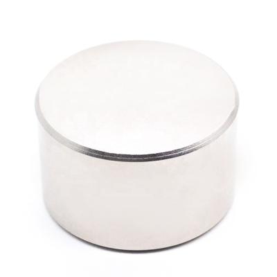 China High Power N52 Water Meter Stop Industrial Magnet Cylinder Type Neodymium Magnet for sale