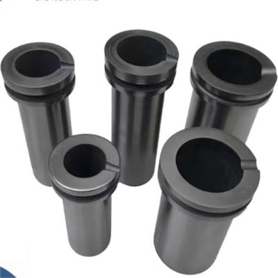 China Customized Height Graphite Clay Crucible for High Temperature Metal Melting Process for sale