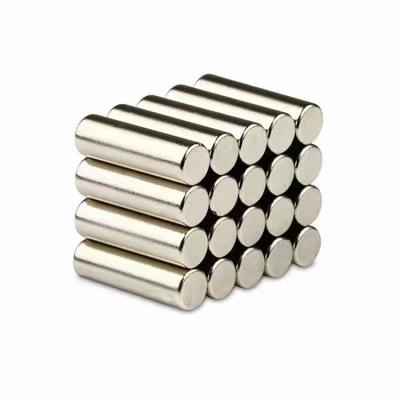 China N38 N50 Neodymium Magnet Cylinder Hook 1kg Good Sample Magnetization Through Thickness for sale