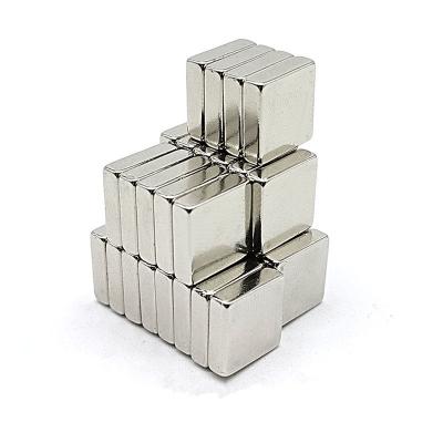 China Epoxy Coated Permanent NdFeB Block Neodymium Magnet for Customized Trending Product for sale