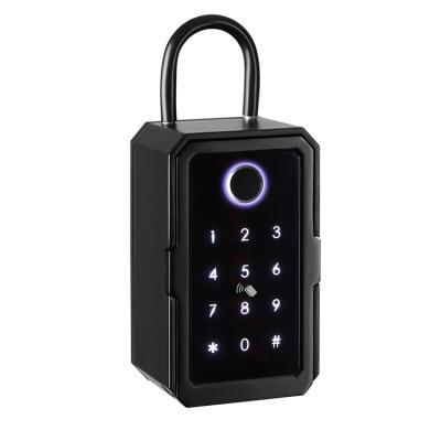 China Zinc Alloy Patent Design Factory Lock Smartek Key Storage Lock Magnetic Key Safe Box for sale