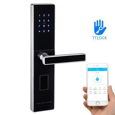 China 304 Modes Stainless Steel Electronic Smart Apartment Door Safe Lock for sale