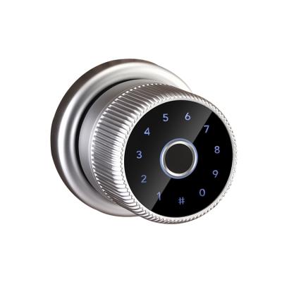 中国 Anti-peep code apartment simple elegent latch entry ball lock knob handless lock 販売のため