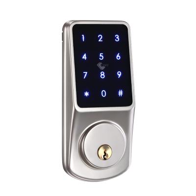 중국 Home/Apartment/Airbnb/Home WiFi Keyless Smart Lock Digital Keypad Deadbolt Electronic Door Lock App Tuya Office/Hotel A220 판매용