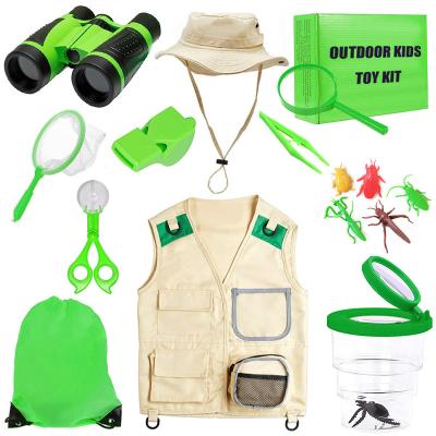 China Outdoor Exploration Kit Outdoor Exploration Toys Kids Kit Summer Toys Kids 12 in 1 Adventure Child Toy Kit for sale