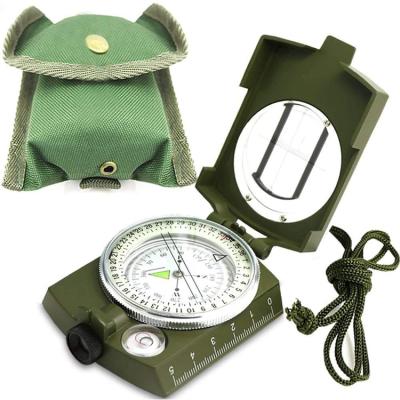 China Navigation Level Waterproof Rising Military Compass With Fluorescent Design for sale