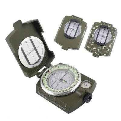 China Level Outdoor Multifunctional Camping Compass, Professional Military Compass With Scale, 360 Degree Azimuth Division for sale