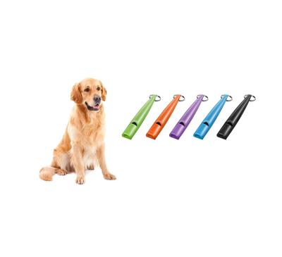 China Pet Training In Running High Pitch Plastic Dog Whistles For Recall Training Dog Training Whistle With Lanyards for sale