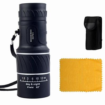 China Factory Direct Sale Travel Telescope Scope 16x52 Promotional Gift Hunting M1652 Monocular for sale