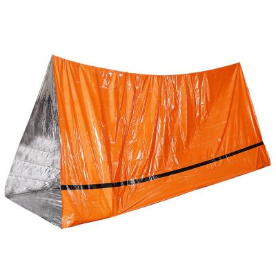 China Tube Type Tent Stake Camping Portable Ultralight Emergency Shelter Survival Life Tent for sale