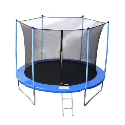 China Eco-friendly Funjump Large Commercial Outdoor 8ft 10 ft 12ft Round Trampoline For Sale for sale