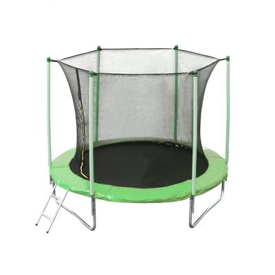 China Eco - Friendly Trampoline Outdoor Playground Small Kids Trampoline With Enclosure for sale