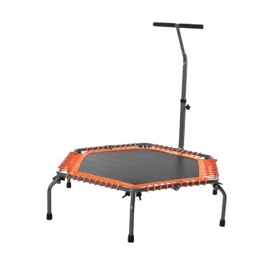 China Without FUNJUMP Protective Net Home Fitness Equipment With Adjustable Handle Trampoline for sale