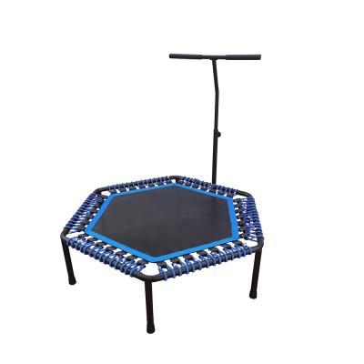 China Eco-friendly cheap price eco-friendly home indoor gym trampoline mini fitness trampoline manufacturer for sale