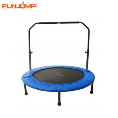 China FUNJUMP Eco - Friendly Round Mini Trampoline With Handle For Kids for sale