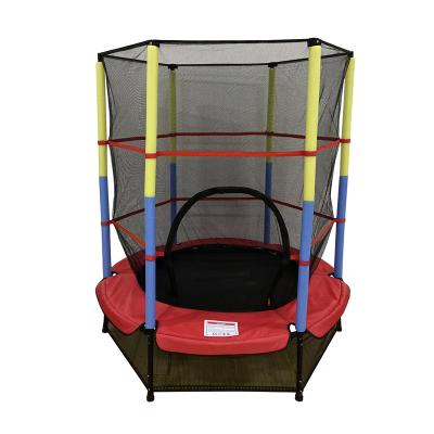 China Eco-friendly Wholesale Popular Safe Stainless Steel Kids 55inch Trampoline for sale