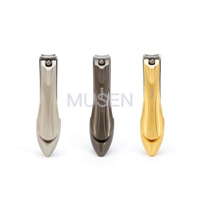 China Durable Modern Professional Manicure Pedicure Tools Stainless Steel Cutter Toenail Clipper With Nail File for sale