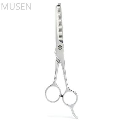 China Stainless Steel.Durable Barber And Hairdresser Single Tooth Stainless Steel Scissors for sale