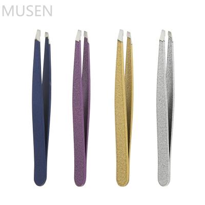 China Special Professional Eyebrow Tweezers Tipped Stainless Steel Tweezers for sale