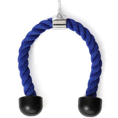 China Heavy Duty Cable Machine Fitness Attachment Pulldown Tricep Rope for sale