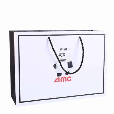 China Full Color Custom Handled Printed Paper Bag Paper Bag Custom Logo Paper Bag for sale