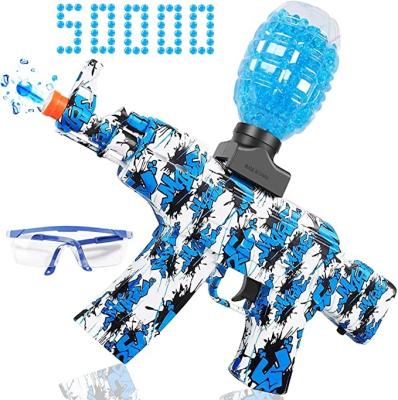 China Electric Ball Toy Gun, Full Automatic Splatter Gun AK47 Freeze Ball Toy Gun, with 50000 Water Drops Rechargeable Battery Operated for sale