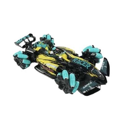 China 360 Wheels 2.4GHz Remote Control Stunt Car 1/14 High Speed ​​360 Spinning Drift Jet Racing Car With Led Light for sale