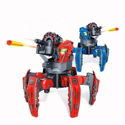 China China Market Wholesale High Quality Gesture Robot Battle Remote Control Robot Remote Control Children's Toys 360 Degree Rotation Soft Ball Shooting for sale