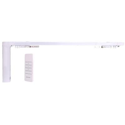 China Bathroom Google Home Alexa Zigbee Tuya Curtain Rod Accessories Motorized Curtain Track Zigbee Electric Curtain Motor for sale