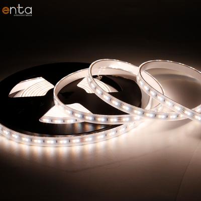 China Indoor / Bedroom / Commercial / Hotel / Apartment Waterproof Adjustable Flexible Led Strips 24V Customized Design 2700K+6500K 140Leds Ip66 2835 CCT for sale