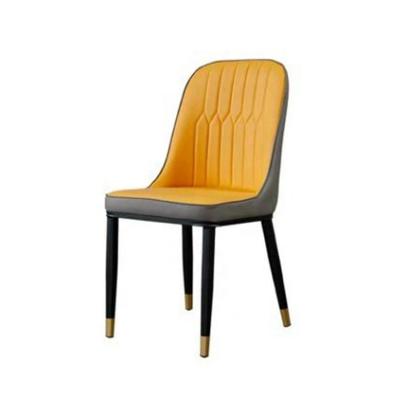 China Comfortable Wholesale Leather Chairs Dining Chair Upholstered Best Selling Leather Chairs for sale