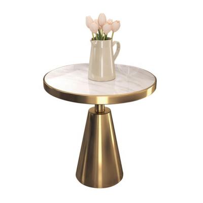 China Round Modern Marble Coffee Table Round Round Coffee Table Marble Gold Marble Top Coffee Table for sale