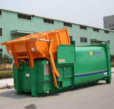 China Construction worksÂ   10 CBM ZLY50 Mobile Garbage Compactor Used In Environmental Sanitation for sale