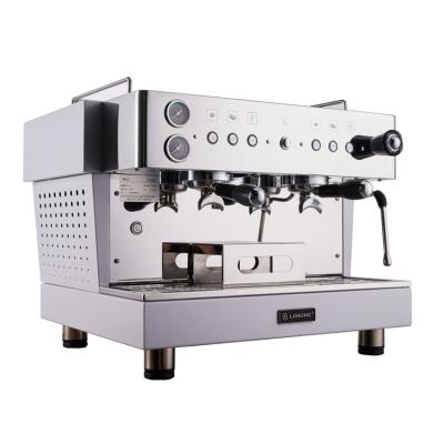 China LEHEHE outdoor semi-automatic commercial espresso coffee machine for sale