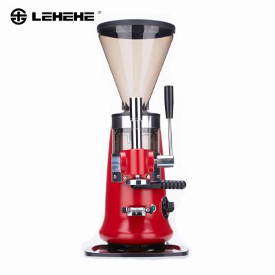 China Commercial Italian Espresso Electric Flat Wheel Outdoor Coffee Grinder Machine for sale