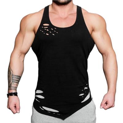 China Anti-pilling Cotton Tank Tops Shirts Sportswear Eco Friendly Mens Tank Tops for sale