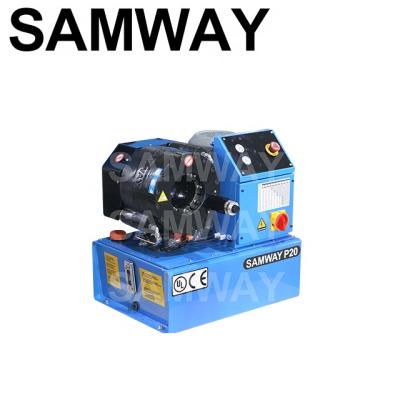 China Factory High Efficiency SAMWAY P20 Press For Hose Finn Power Style High Pressure Crimping Hose CE Up To 1 1/2