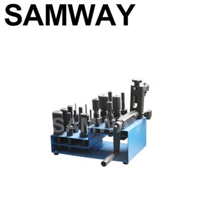 China Building Material Stores Samway Manual Hydraulic Pipe Skiving Machine Up To 2