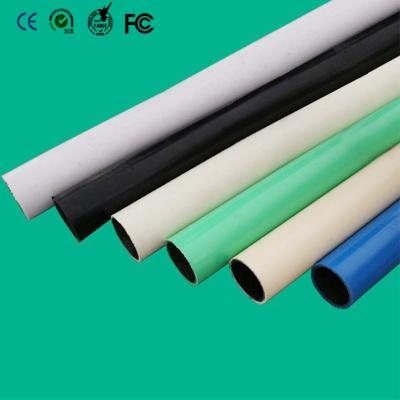 China Storage Rack 1.2MM Thickness 28mm PE or ABS Lean Tube OD Coated Rustproof Black Anti Static Carbon Steel Lean Pipe For Factory Factory for sale