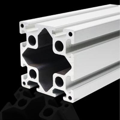 China Lightweight And Easy To Assemble EU 4040 Industrial Standard Aluminum Extrusion Square T Slot Structure Anodized Profile Aluminum Profile for sale