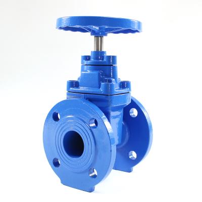 China General Ductile Cast Iron GGG50 FLG Wedge Resilient Gate Valve for sale