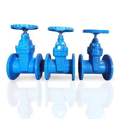 China General DIN3202 BS5153 Standard Cast Iron / Ductile Iron Water Nrs Seal Water 4 Inch Gate Valve for sale